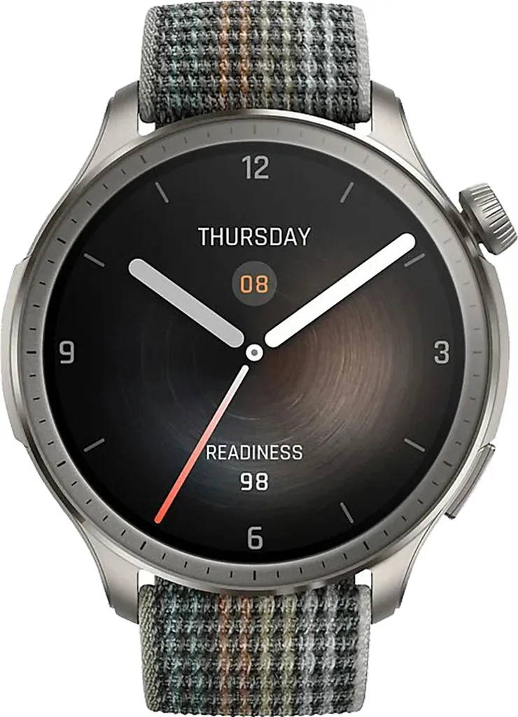 Smartwatch Amazfit Balance 38mm Écran Tactile Lumineux et Wi-Fi Noir