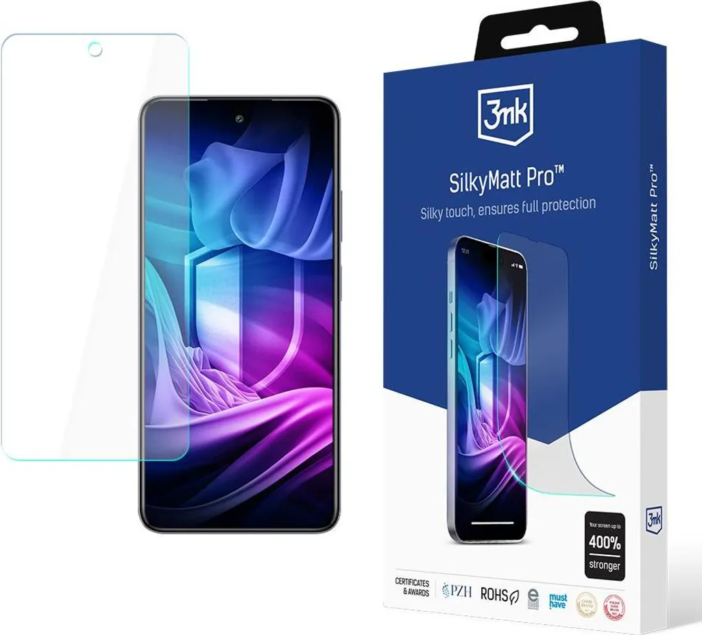 Infinix Smart 8 Screen Protector 3mk Silky Matt Pro: Eleganza Satinata