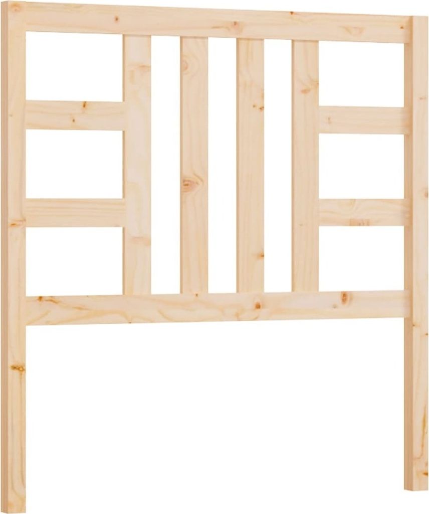 Kopfteil 96x4x100 cm Massivholz Kiefer