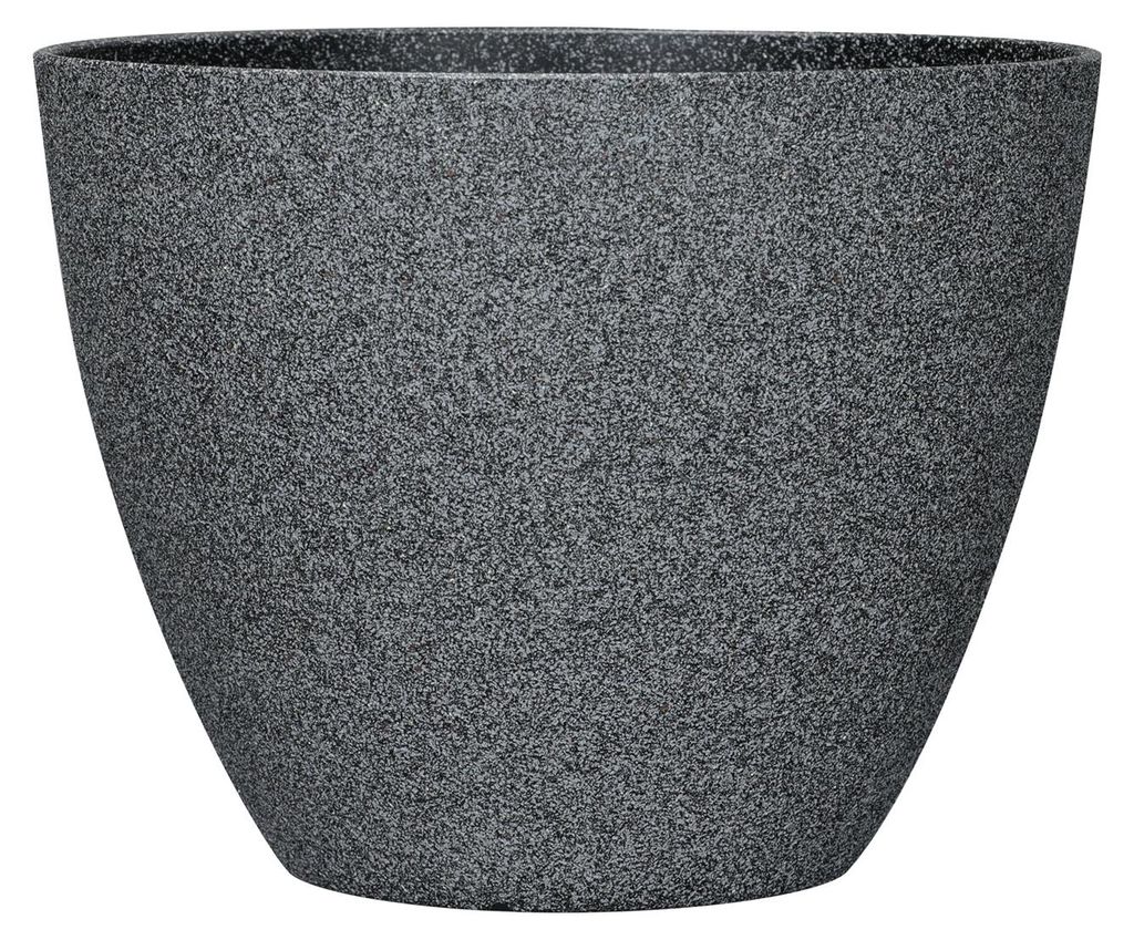 Blumentopf Ø: 44 x H: 37 cm Concrete Dark Grey, für Innen & Produktbild 