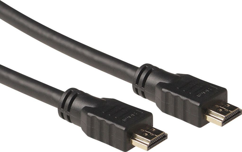 ACT HDMI Kabel 1m 4K@60Hz, HDMI 2.0 High Speed mit Ethernet 18 Gbps.