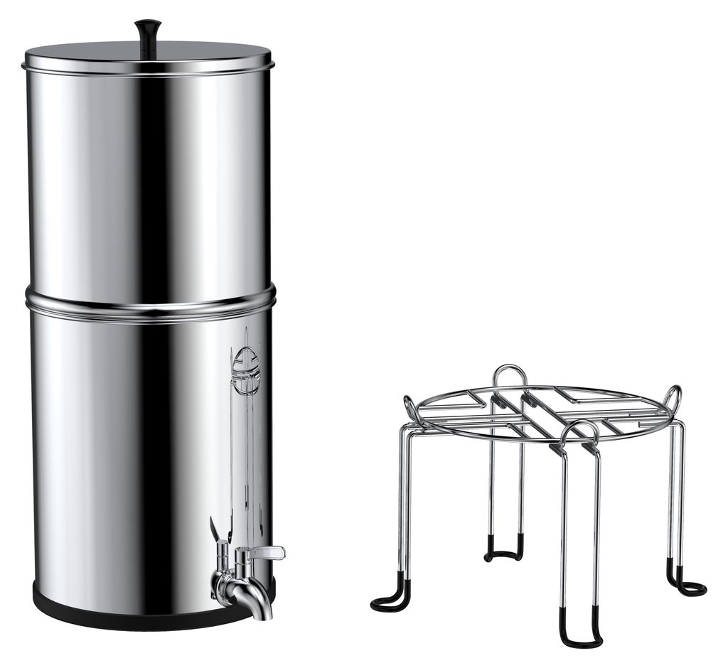 Alapure OWF020 identisch mit Berkey Big Edelstahl 8,5 Liter SET