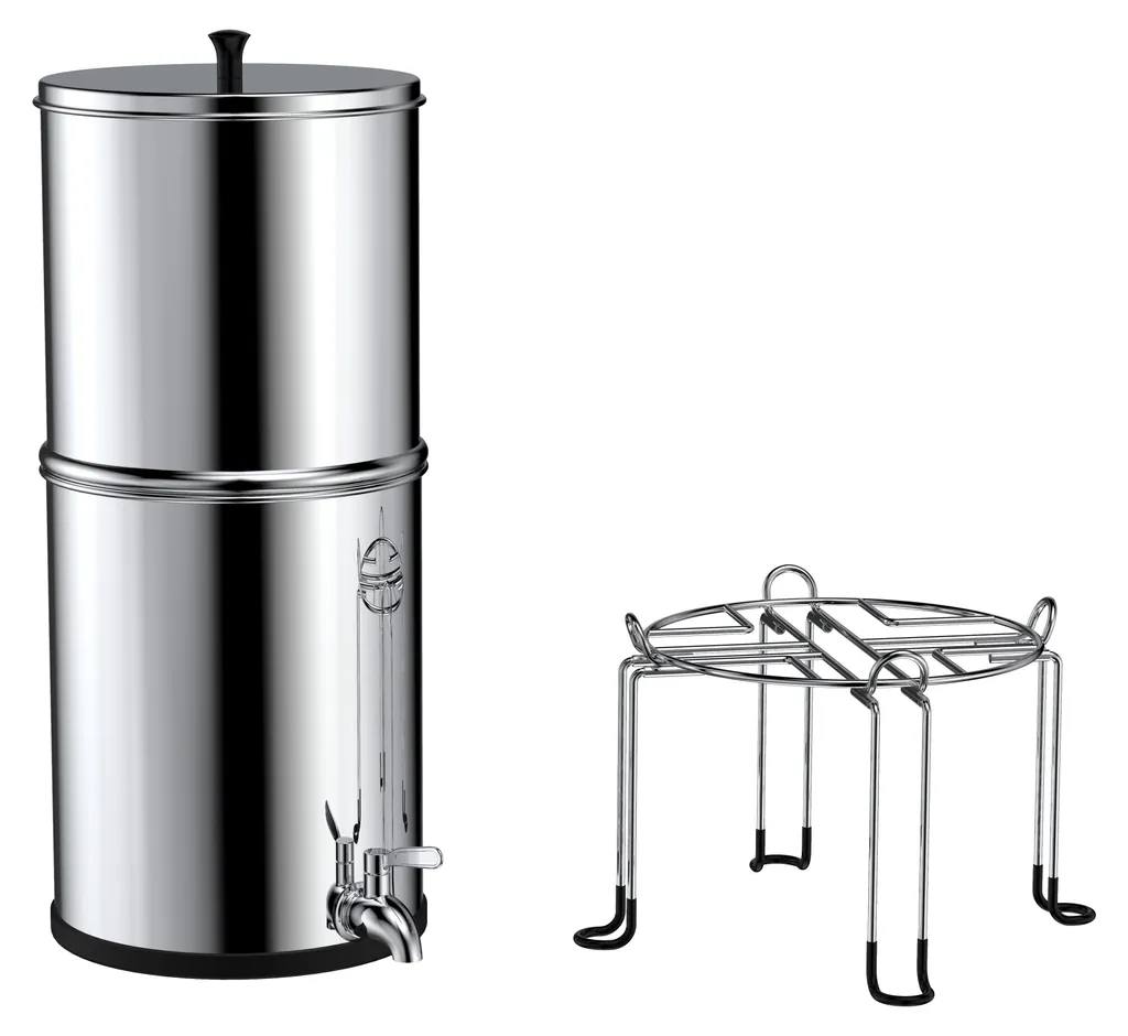 Fontaine filtrante en inox Alapure OWF020 Purificateur d'eau 8,5L