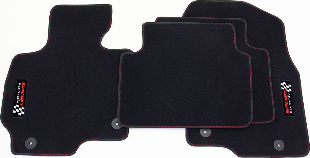 Sport Edition Auto Fußmatten passend für Mazda 3 ab Bj. 2013-2018