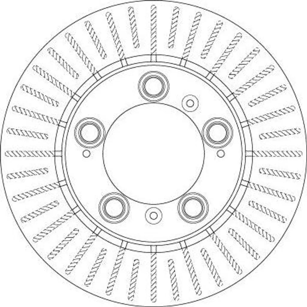 Disque de frein TRW DF6338 Haute Teneur en Carbone OE 98635240104