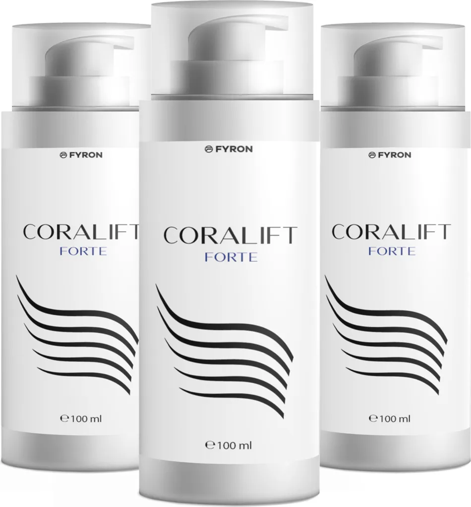 CORALIFT Crème Liftante Intensive 100 ml - Formule Riche 3 Pièces