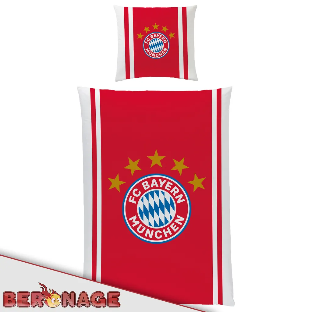 Set Letto FC Bayern Mia San Mia 135x200 - Cotone Premium Renforcé - 4