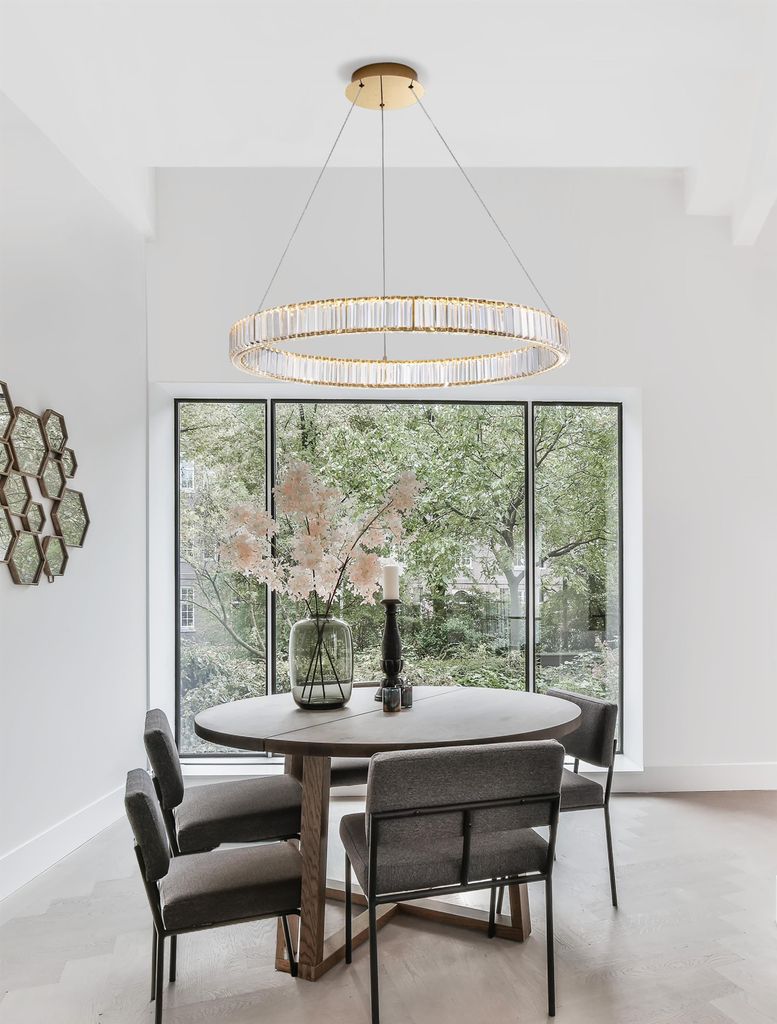 Nova Luce AURELIA LED závěsné světlo zlaté 47W neutrální Obrázek produktu 2