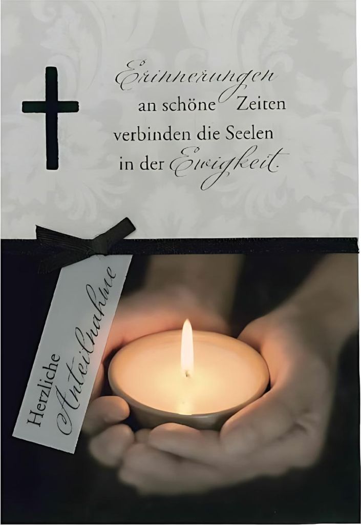 Depesche Trauerkarten Sortierung : Erinnerungen an schöne Zeiten verbinden Trauerkarten Sortierung : Erinnerungen an schöne Zeiten verbinden