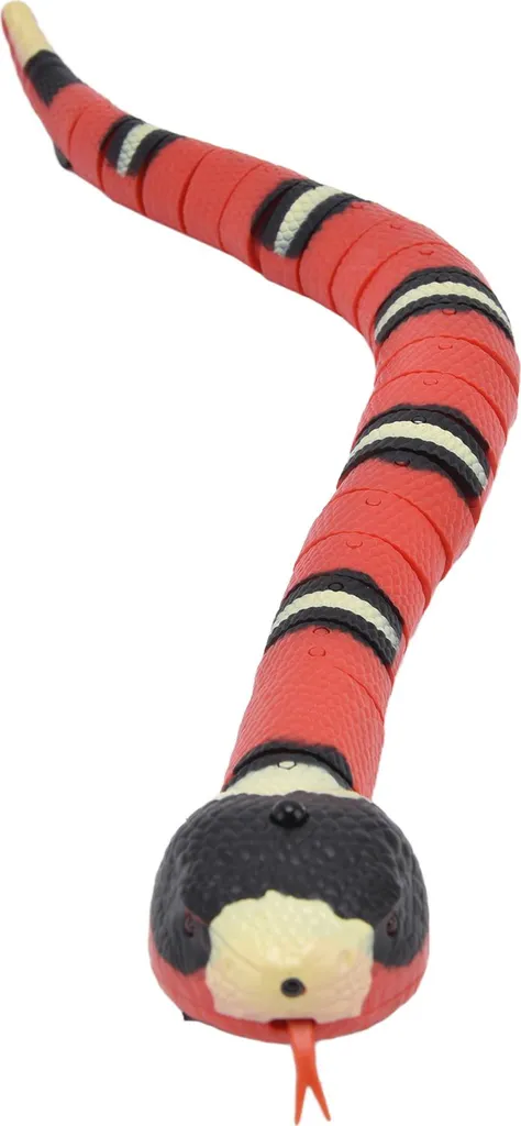 Serpent Électronique Interactif avec Capteurs - Jouet Chat Mouvements 3D - 3