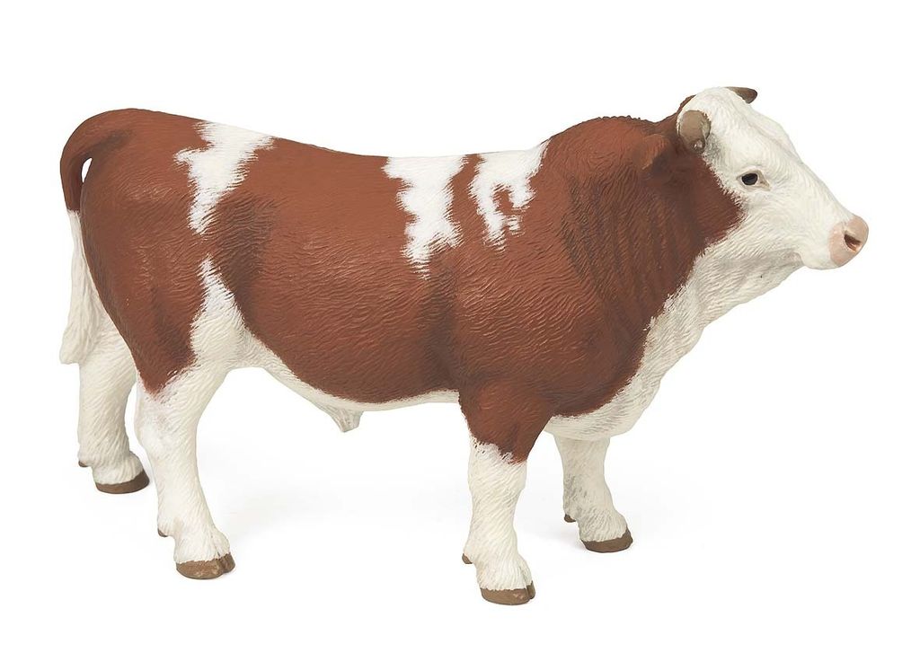 Figurine de jeu Papo Taureau du Simmental Image du produit 