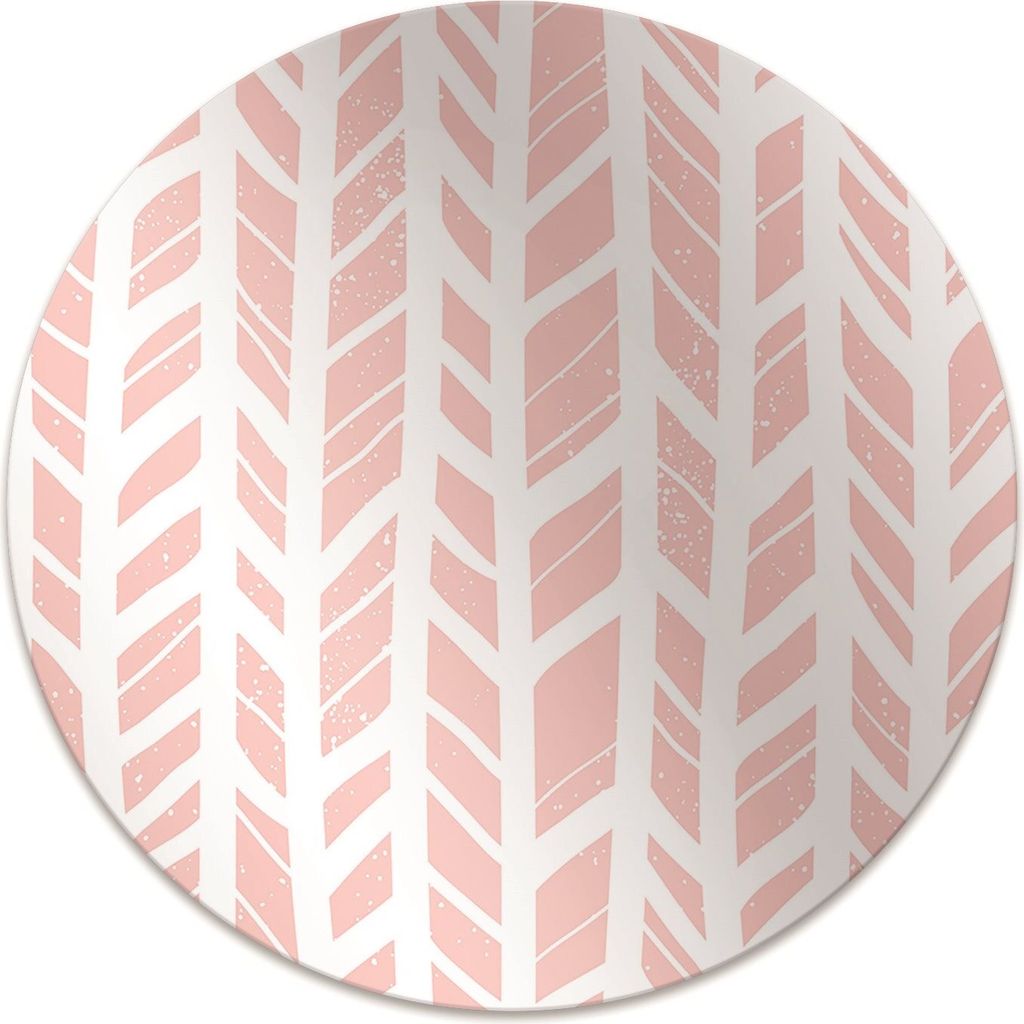 Rundmatte - Stuhlunterlage Bürostuhlunterlage - Rund Ø 100 cm - Bodenmatte - Fußmatte - Rosa Chodel