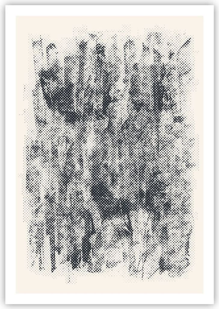 Poster - Poster ohne Rahmen - Schwarz Hintergrund Farbe - Produktbild 