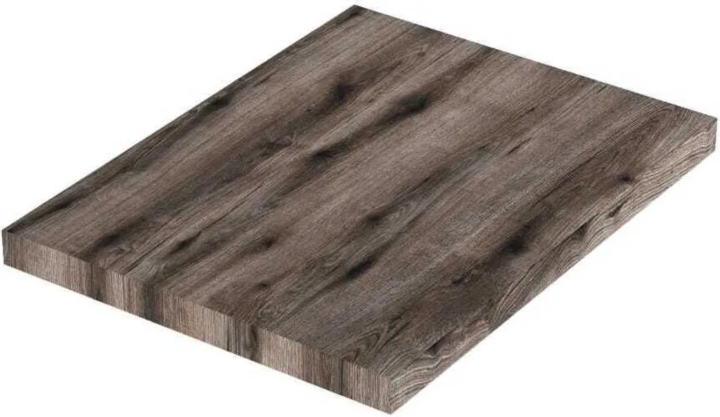 Mensolone Bagno Rovere Fossile 60cm - Arredo Bagno Urban Industrial