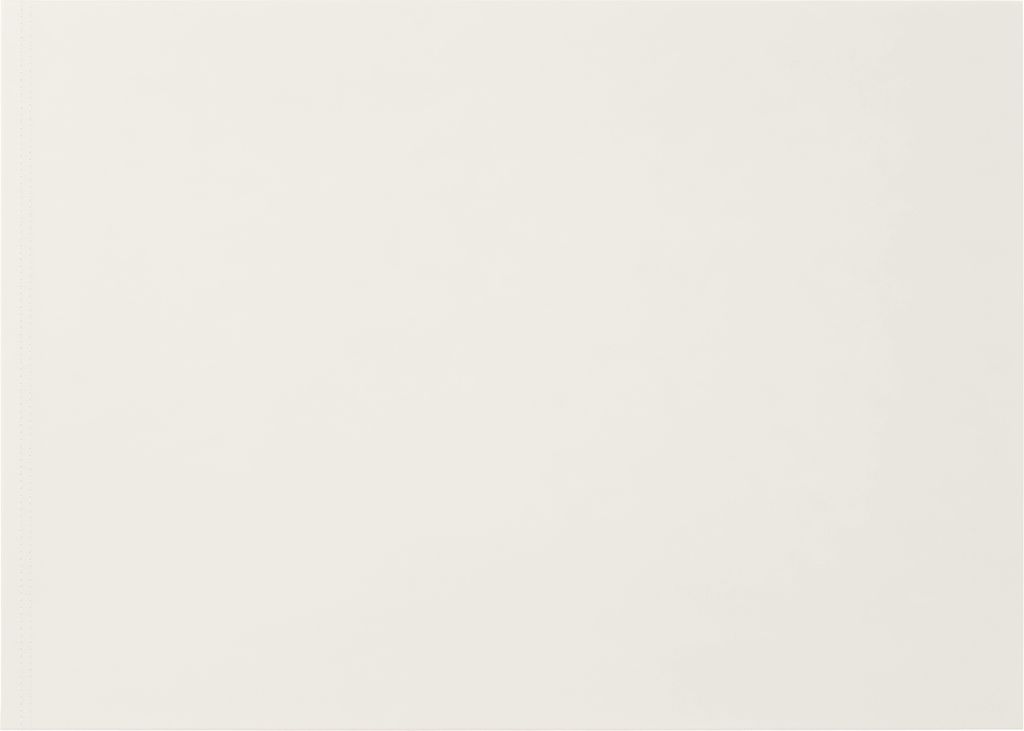 Schreibtischunterlage Leder Weiß cm 70x50 - Struktur aus Stahl Gleitschutz - Doppelte Nähte - Hergestellt in Italien