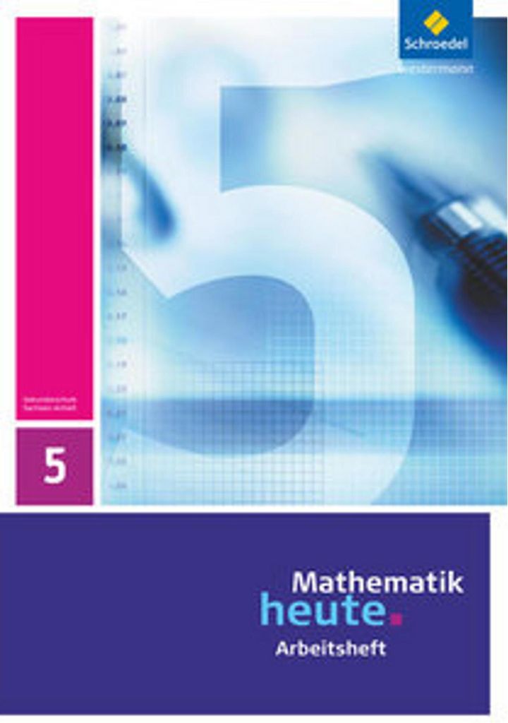 Mathematik heute 5. Arbeitsheft. Sachsen-Anhalt Produktbild 