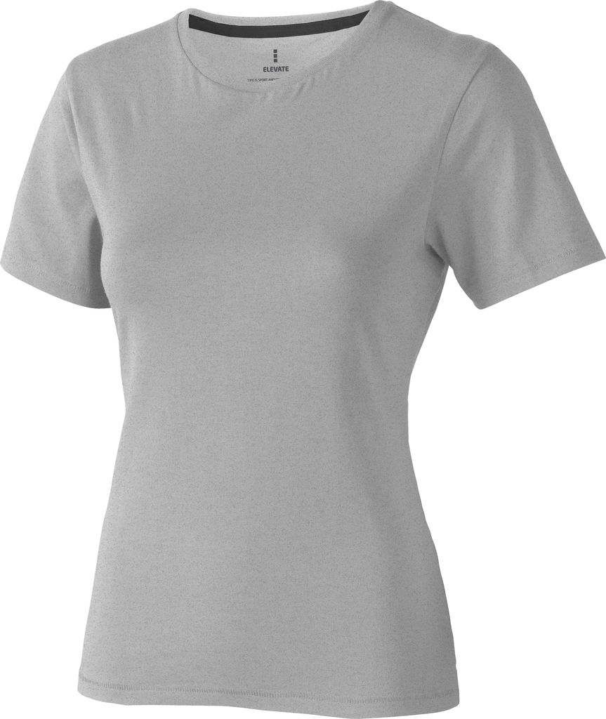Elevate Damen T-Shirt Nanaimo, kurzärmlig PF1808 (XS) (Wasserblau)