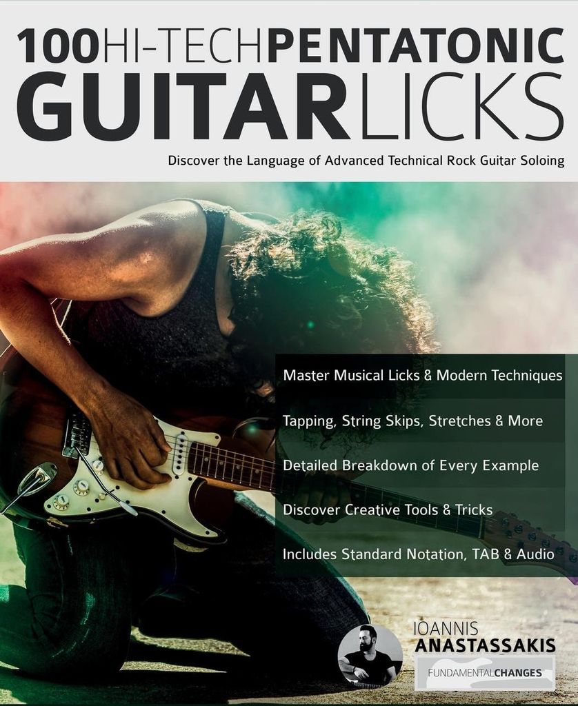 100 Hi-Tech Pentatonic Guitar Licks