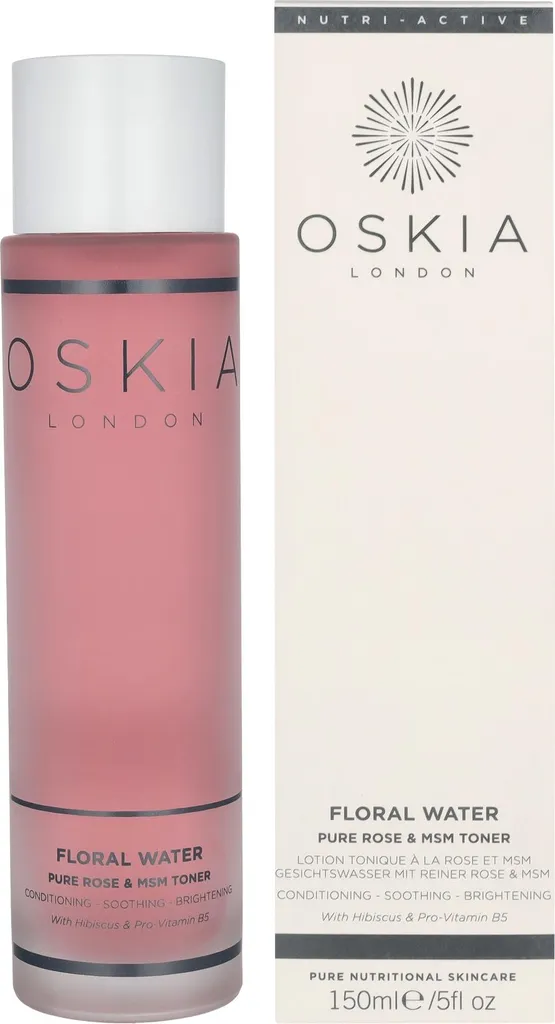 Anti-Rougeurs Oskia Floral Water Tonique à la Rose et MSM Réparateur