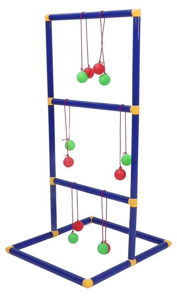 Jeu de lancer de balle avec montage rapide et 2 lanceurs ergonomiques