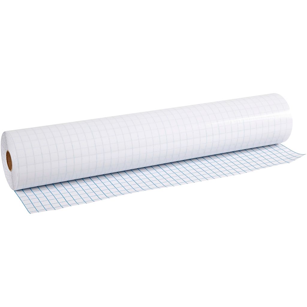 Creativ Company Abdeckfolie, selbstklebend, B: 40 cm, Stärke 80 my, glänzend, 25 m 1 Rolle