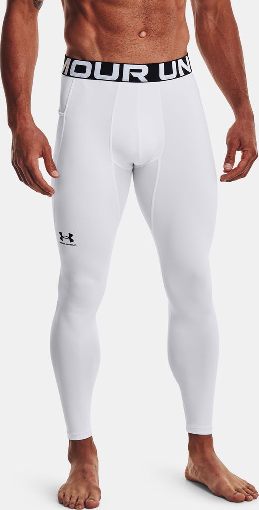 UNDER ARMOUR ColdGear Collant Herren 100 - bianco/nero XL Immagine del prodotto 