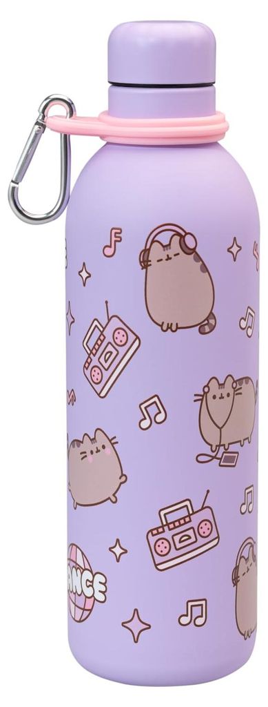 Pusheen, geïsoleerde drinkfles van 500 ml, roestvrij staal, Productafbeelding 