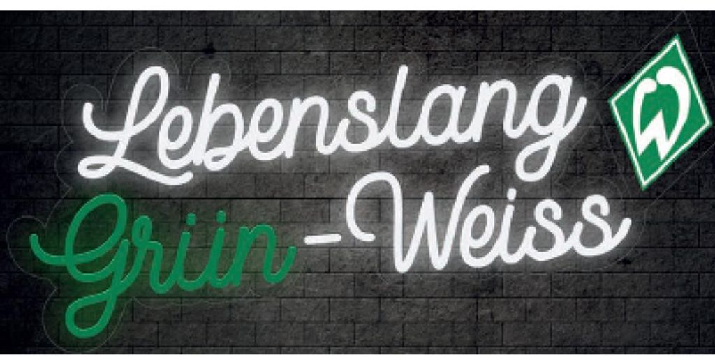 Werder Brema Werder scritte a LED 0 Immagine del prodotto 