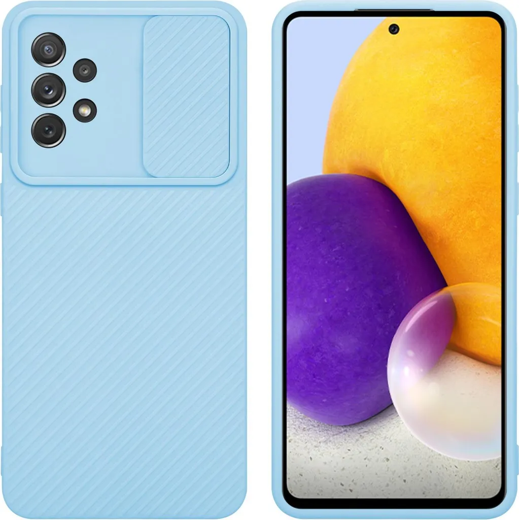 Custodia Blu Samsung A72 Cadorabo - Stile Elegante e Protezione TPU