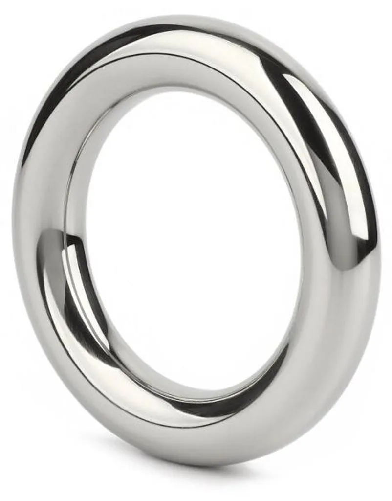 C-Ring Le Prince 10mm Épais en Métal Poli 40mm : Robustesse et Design