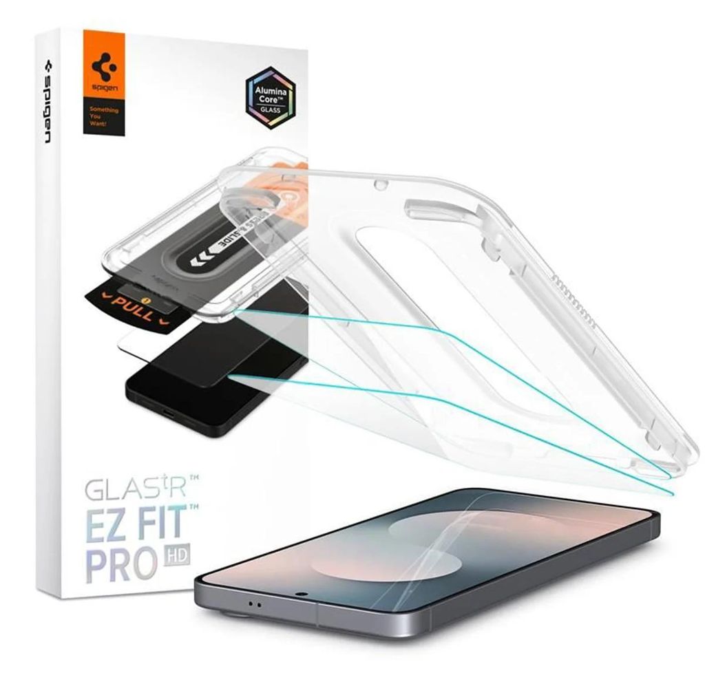 Spigen GLAS.tR EZ Fit Pro HD, Samsung, Galaxy S25 FE, Obrázok produktu 