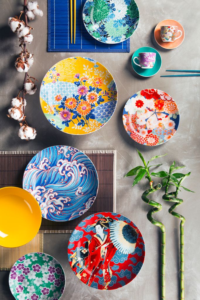 Produktbild von ALACASA, Serie Julia, Teller Set 6 Personen Odern, 6-teilig Weiß Porzellan