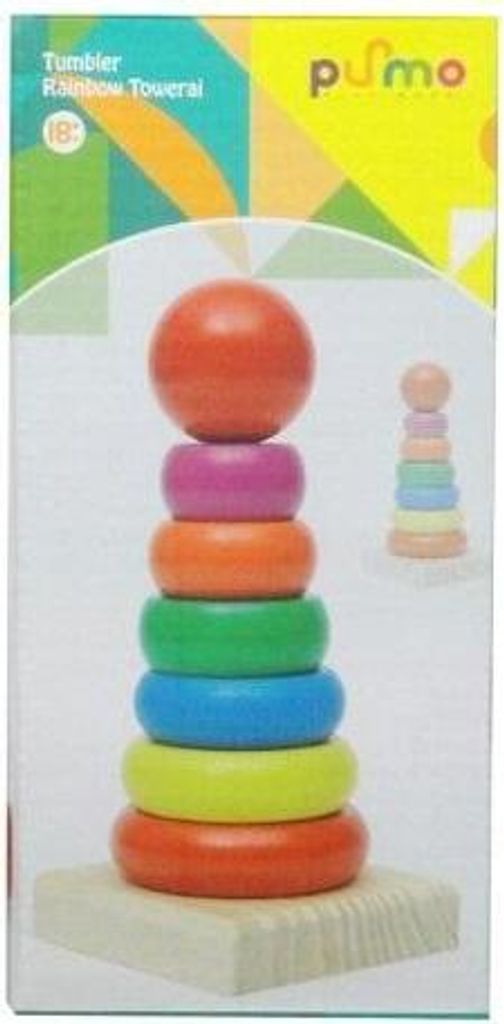 Holzpyramide (Spielzeug, Holzspielzeug)