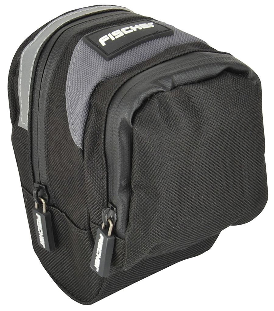 FISCHER Fahrrad Satteltasche schwarz/grau Produktbild 