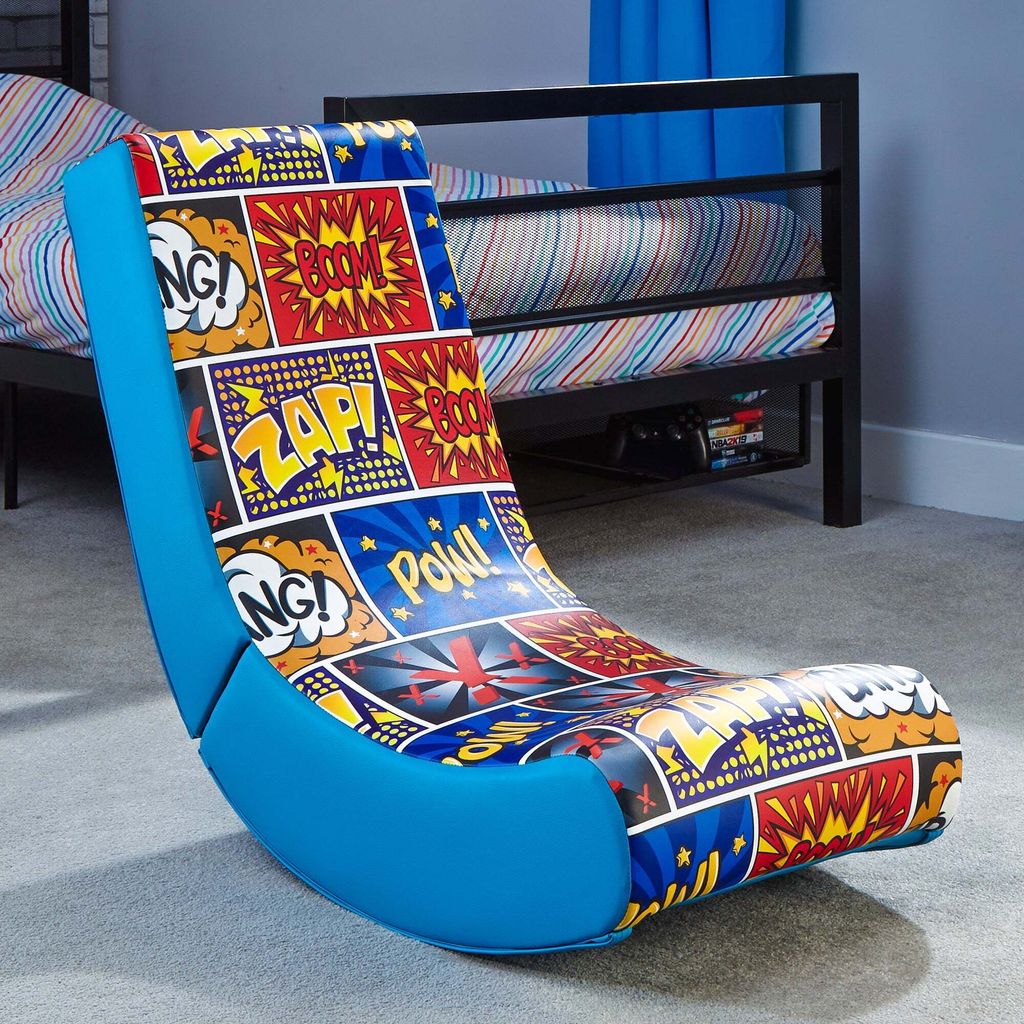 Video Rocker - Comic Book - Non Audio Floor Rocker - Power Edition