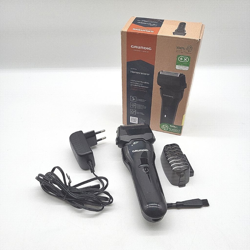 GRUNDIG MS 6330 Golarka męska Czas pracy 60 min Rozkładana Zdjęcie produktu 3