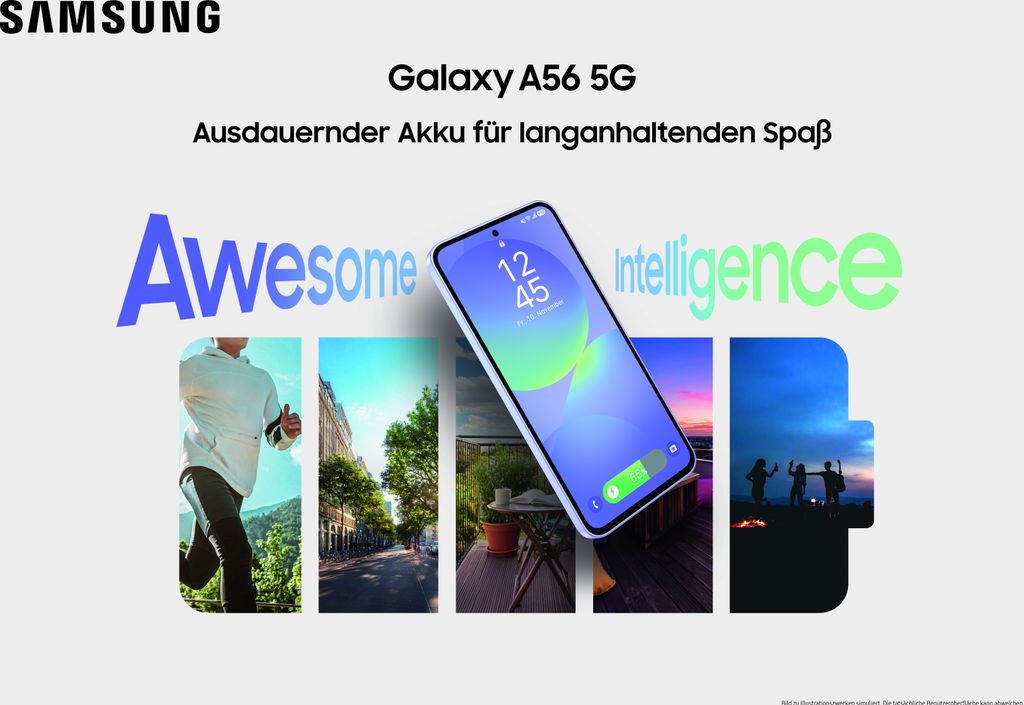 Samsung Galaxy A56 5G 256GB Awesome Graphite Produktbild 30