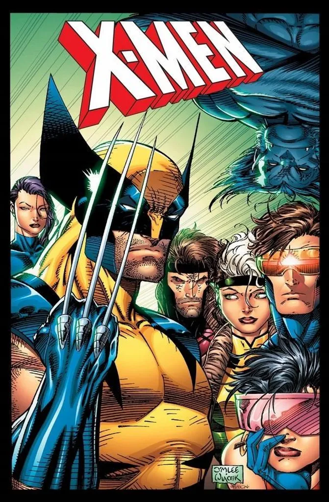 Artbook X-Men Jim Lee : Guide Visuel pour Artistes et Fans de Comics Rares
