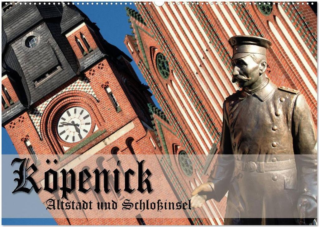 Köpenick - Altstadt und Schlossinsel (Wandkalender 2026 DIN A2 quer), CALVENDO Monatskalender