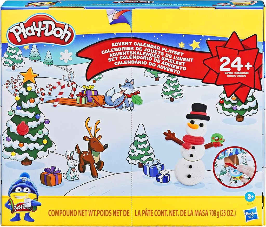 Play-Doh F23775L2, Knetmasse, Mehrfarbig, Kind, 24 Produktbild 