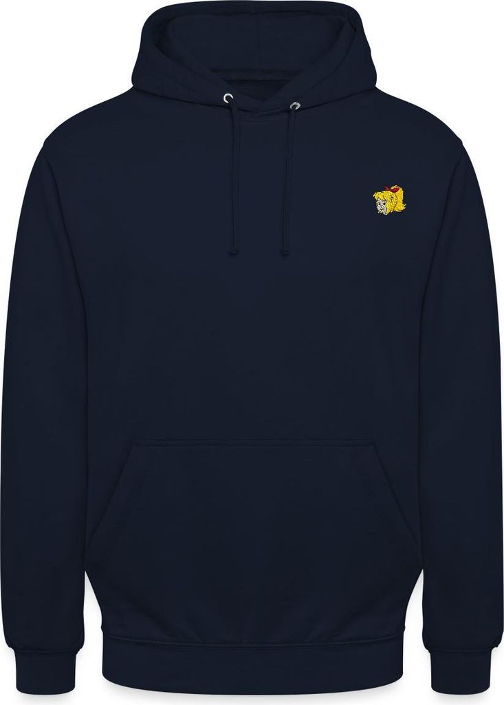Spreadshirt Bibi Blocksberg Portrait Stick Uni Hoodie, S, Navy