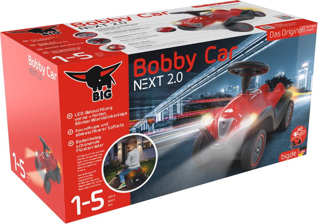BIG Bobby Car Next 2.0 Rot Zdjęcie produktu 