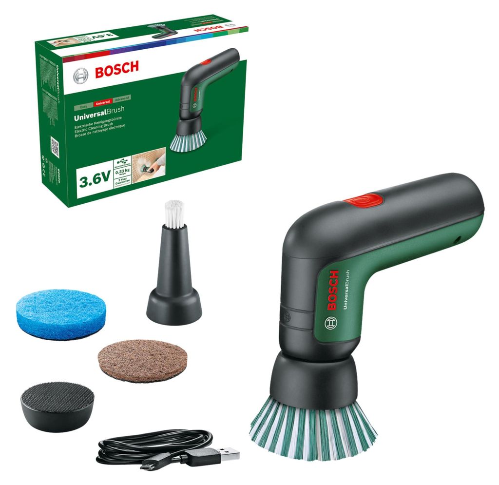Bosch Home And Garden Akku Reinigungsburste Universalbrush