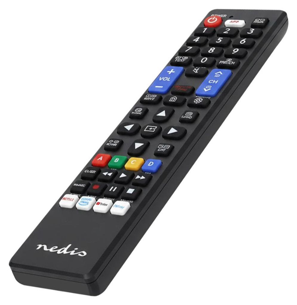 Nedis Ersatz Fernbedienung - Passend für: Samsung - Vorprogrammiert - 1 Gerät - Amazon Prime / Disney + Button / Netflix Button / Smart home Butt...