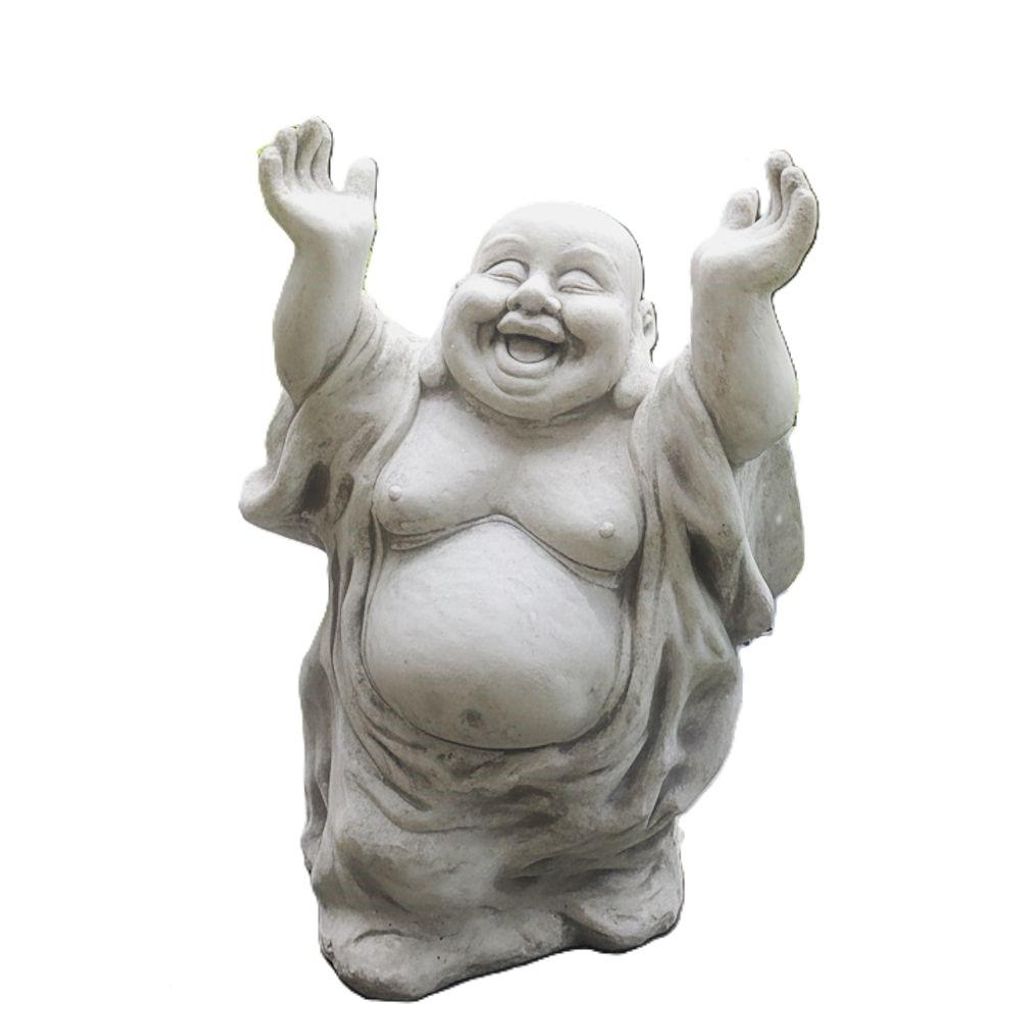 Schöner Buddha aus Steinguss perfekt für den Garten die Produktbild 