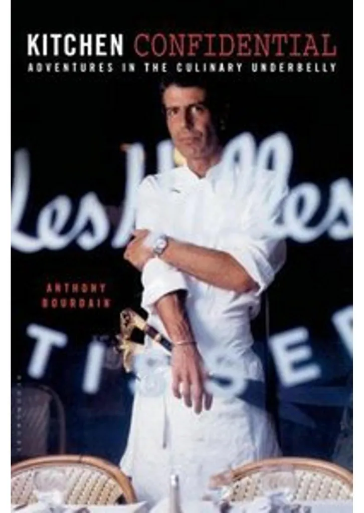 Livre Kitchen Confidential Mémoires d'un Chef Cuisinier Anthony Bourdain