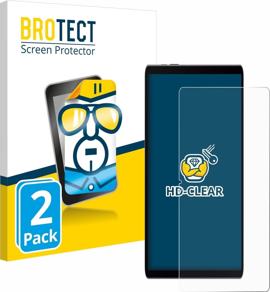 2x Für Samsung Galaxy Tab S9 FE Schutzfolie BROTECT Displayschutz Display Schutz Folie Klar Transparent