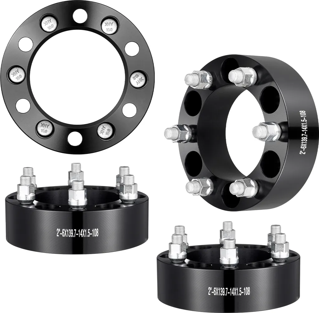 Cales de roue centrées sur moyeu 6x5.5 pour Chevrolet Silverado 1500