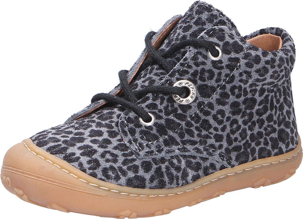 Ricosta DOTS carbon echt Leder Kinderschuhe