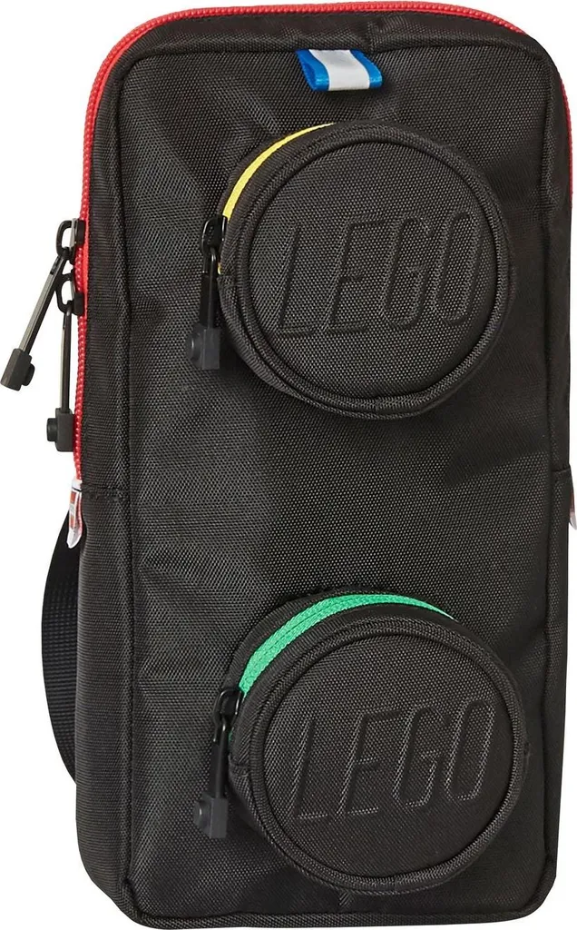 Sac bandoulière brique LEGO 1x2 design durable et léger pour fans